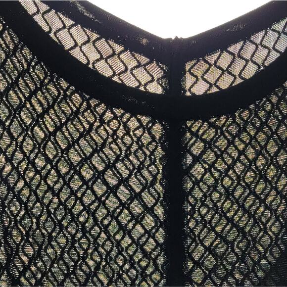 VINTAGE Alaïa Alaia Paris Black Fit and Flare Knit Dress, Sz 40FR / US 8 - Picture 13 of 16